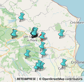 Mappa E846, 88833 Caccuri KR, Italia (14.8105)