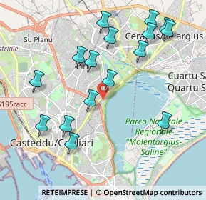Mappa Viale Marconi, 09129 Cagliari CA, Italia (2.37563)