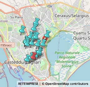 Mappa Viale Marconi, 09129 Cagliari CA, Italia (1.6315)