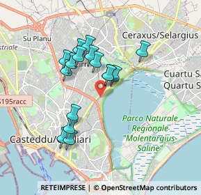 Mappa Viale Marconi, 09129 Cagliari CA, Italia (1.66063)