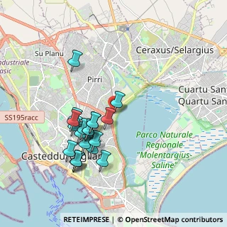 Mappa Viale Marconi, 09129 Cagliari CA, Italia (1.9625)