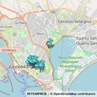 Mappa Viale Marconi, 09129 Cagliari CA, Italia (2.22636)
