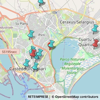 Mappa Viale Marconi, 09129 Cagliari CA, Italia (2.60385)