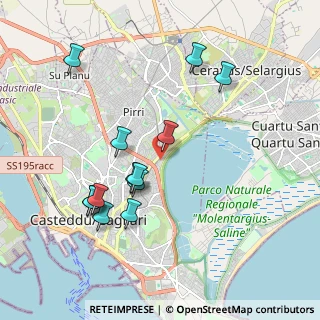 Mappa Viale Marconi, 09129 Cagliari CA, Italia (2.13923)