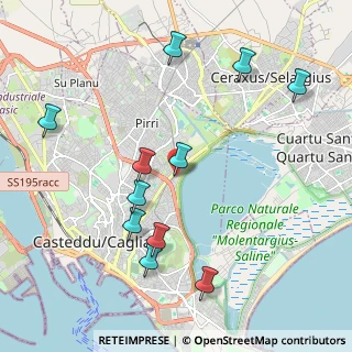 Mappa Viale Marconi, 09129 Cagliari CA, Italia (2.50091)