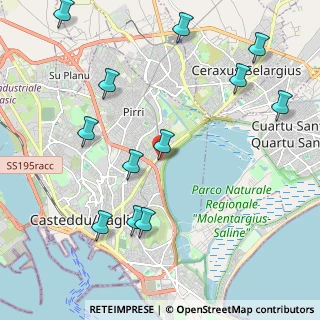 Mappa Viale Marconi, 09129 Cagliari CA, Italia (2.72583)