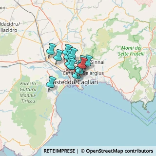 Mappa Viale Marconi, 09129 Cagliari CA, Italia (7.09929)