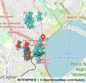 Mappa Viale Marconi, 09129 Cagliari CA, Italia (1.0345)