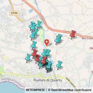Mappa Via dei Glicini, 09045 Quartu Sant'Elena CA, Italia (1.01034)