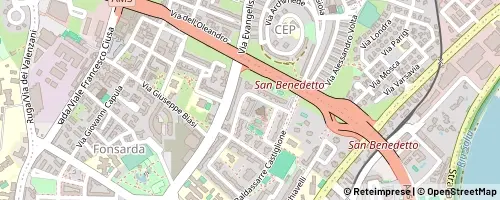 Mappa Cagliari