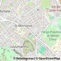 Kaart Cagliari