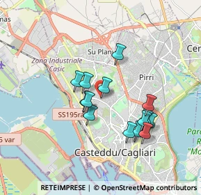 Mappa Via Buggerru, 09121 Cagliari CA, Italia (1.66143)