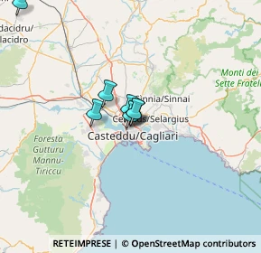 Mappa Via Buggerru, 09121 Cagliari CA, Italia (36.635)