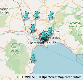 Mappa Via Buggerru, 09121 Cagliari CA, Italia (8.59714)