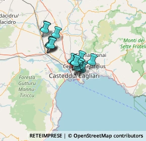 Mappa Via Buggerru, 09121 Cagliari CA, Italia (9.05529)