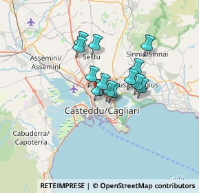 Mappa Via La Nurra, 09121 Cagliari CA, Italia (4.97846)