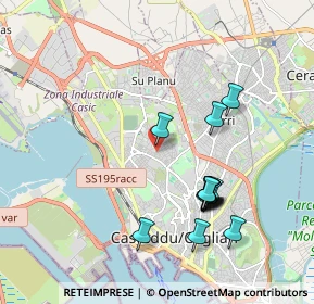 Mappa Via La Nurra, 09121 Cagliari CA, Italia (2.085)