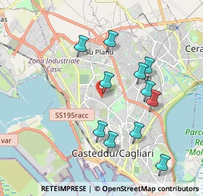 Mappa Via La Nurra, 09121 Cagliari CA, Italia (2.03091)
