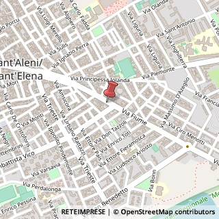 Mappa Via Fiume, 74, 09045 Quartu Sant'Elena, Cagliari (Sardegna)