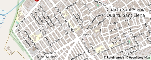 Mappa Quartu Sant'Elena