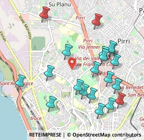 Mappa Via Monteponi, 09121 Cagliari CA, Italia (1.19)