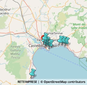 Mappa Via Monteponi, 09121 Cagliari CA, Italia (18.50727)