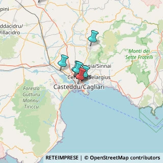 Mappa Via dei Vigneti, 09134 Cagliari CA, Italia (26.35091)
