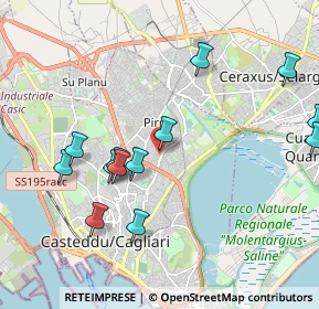 Mappa Via Evangelista Torricelli, 09134 Cagliari CA, Italia (2.34846)