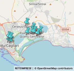 Mappa Via Polonia, 09045 Quartu Sant'Elena CA, Italia (3.2275)