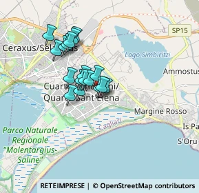 Mappa Via Fabio Filzi, 09045 Quartu Sant'Elena CA, Italia (1.40889)