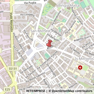 Mappa Via Is Mirrionis, 158, 09122 Cagliari, Cagliari (Sardegna)