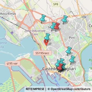 Mappa Via Buccari, 09122 Cagliari CA, Italia (2.53313)