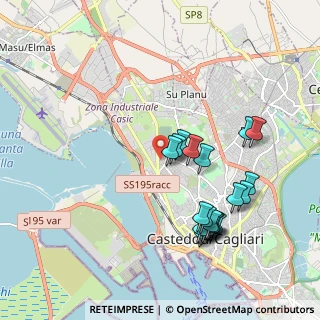 Mappa Via Podgora, 09122 Cagliari CA, Italia (2.2)