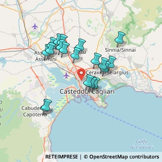 Mappa Via Buccari, 09122 Cagliari CA, Italia (7.27474)