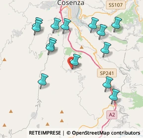 Mappa Via S. Francesco D'Assisi, 87045 Dipignano CS, Italia (4.57357)