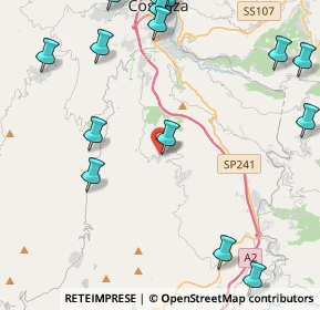 Mappa Via S. Francesco D'Assisi, 87045 Dipignano CS, Italia (6.918)