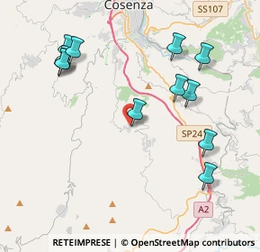 Mappa Via S. Francesco D'Assisi, 87045 Dipignano CS, Italia (4.87583)