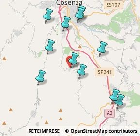 Mappa Via S. Francesco D'Assisi, 87045 Dipignano CS, Italia (4.53182)