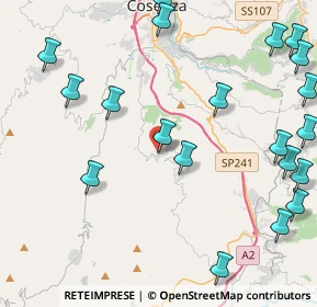 Mappa Via S. Francesco D'Assisi, 87045 Dipignano CS, Italia (6.289)