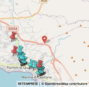 Mappa Via fra Ponti, 09045 Monserrato CA, Italia (3.0155)