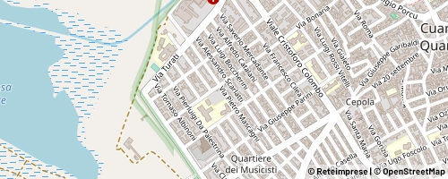 Mappa Quartu Sant'Elena