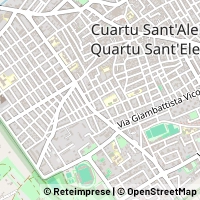 Hartă Quartu Sant'Elena