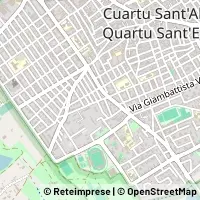 Map Quartu Sant'Elena