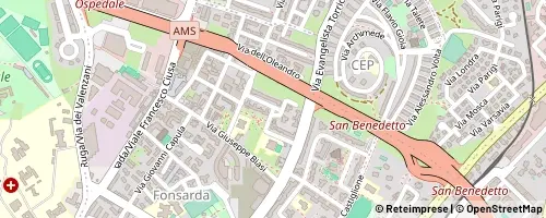 Mappa Cagliari