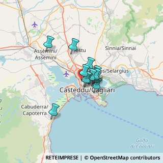Mappa Via Montello, 09122 Cagliari CA, Italia (4.04917)