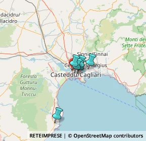 Mappa Via Montello, 09122 Cagliari CA, Italia (27.205)