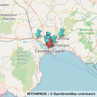 Mappa Via Montello, 09122 Cagliari CA, Italia (20.30182)