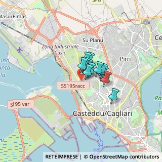 Mappa Via Montello, 09122 Cagliari CA, Italia (0.90182)
