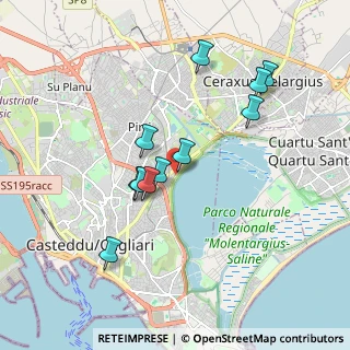 Mappa Via Giuseppe Mercalli, 09129 Cagliari CA, Italia (1.81455)