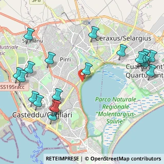 Mappa Via Giuseppe Mercalli, 09129 Cagliari CA, Italia (3.0115)
